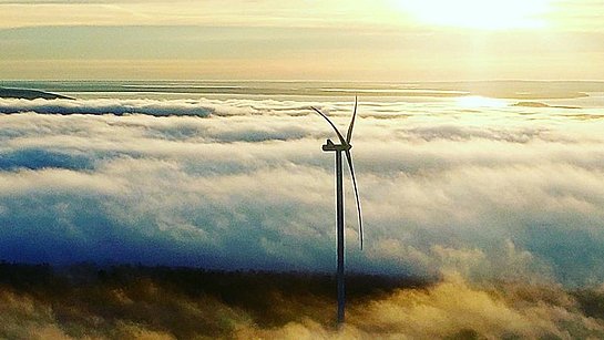 Windmühle in Wisokolamson - Kanada