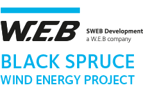 Logo of SWEB Black Spruce Wind Energy Project